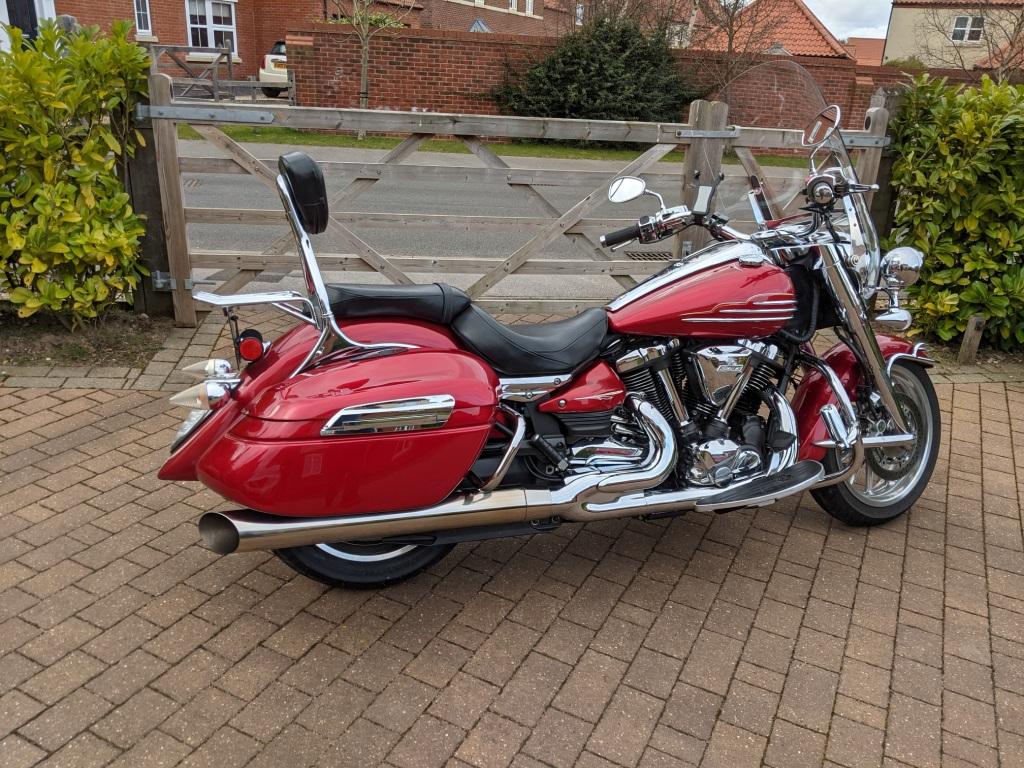 Yamaha XV1900 Stratoliner Roadliner Midnight Star Tempest Custom Exhaust daveplattexhausts